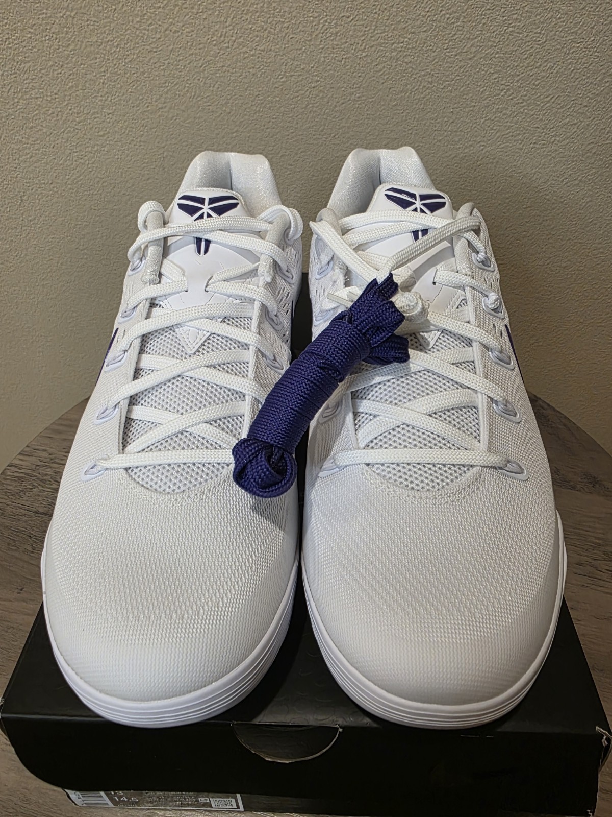 Nike Kobe 9 EM Protro TB Lakers Home IH1401-100 Men's Size 13 Brand New - Image 3