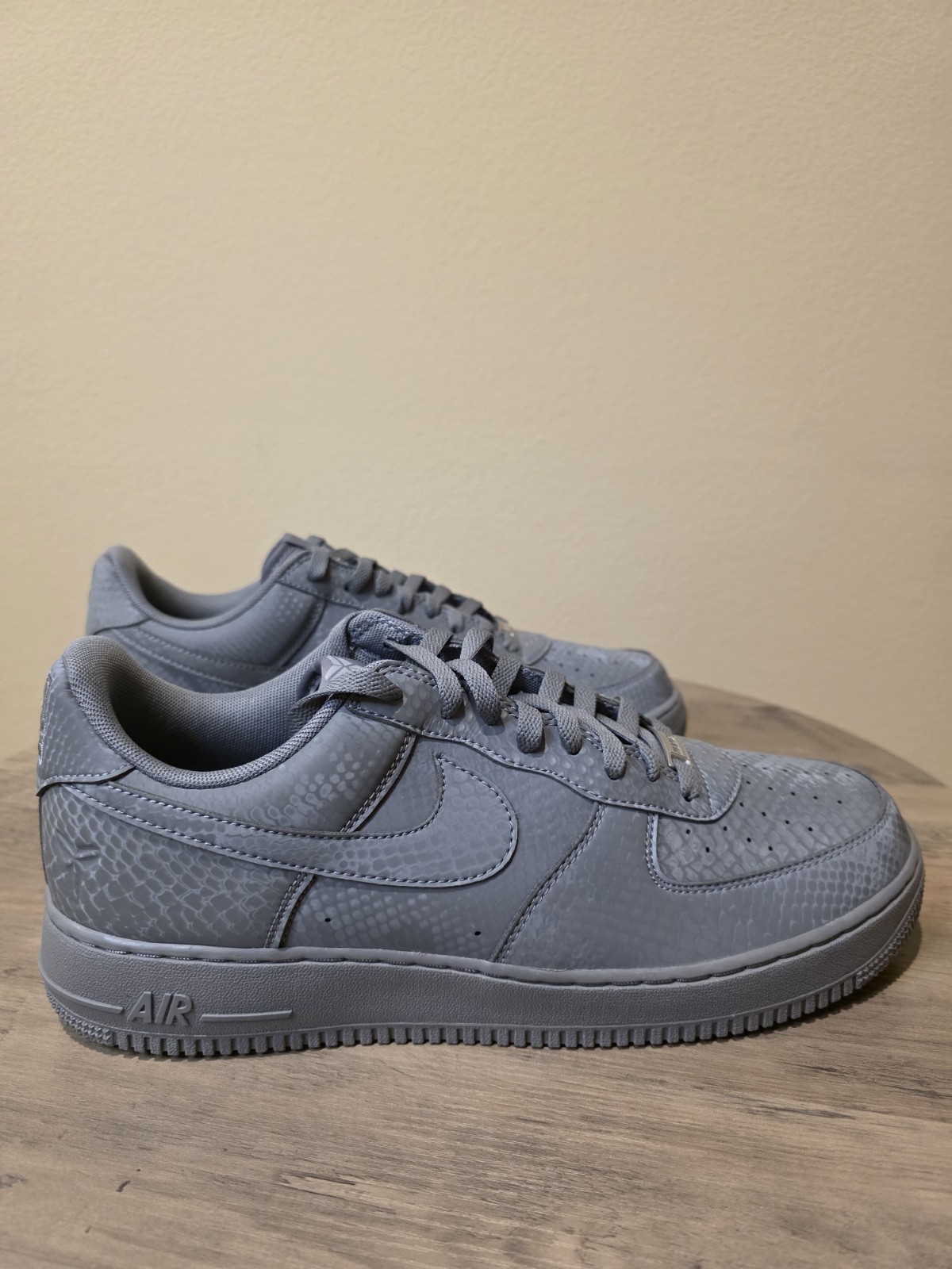 Size 13 - Nike Air Force 1 Low Kobe Bryant Forever Cool Grey IB0018-004 NEW 🔥🔥 - Image 11