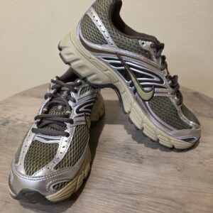 Size 7.5 Nike Women's Running Air Max Moto 2K - Medium Olive/Brown - HQ2056-201