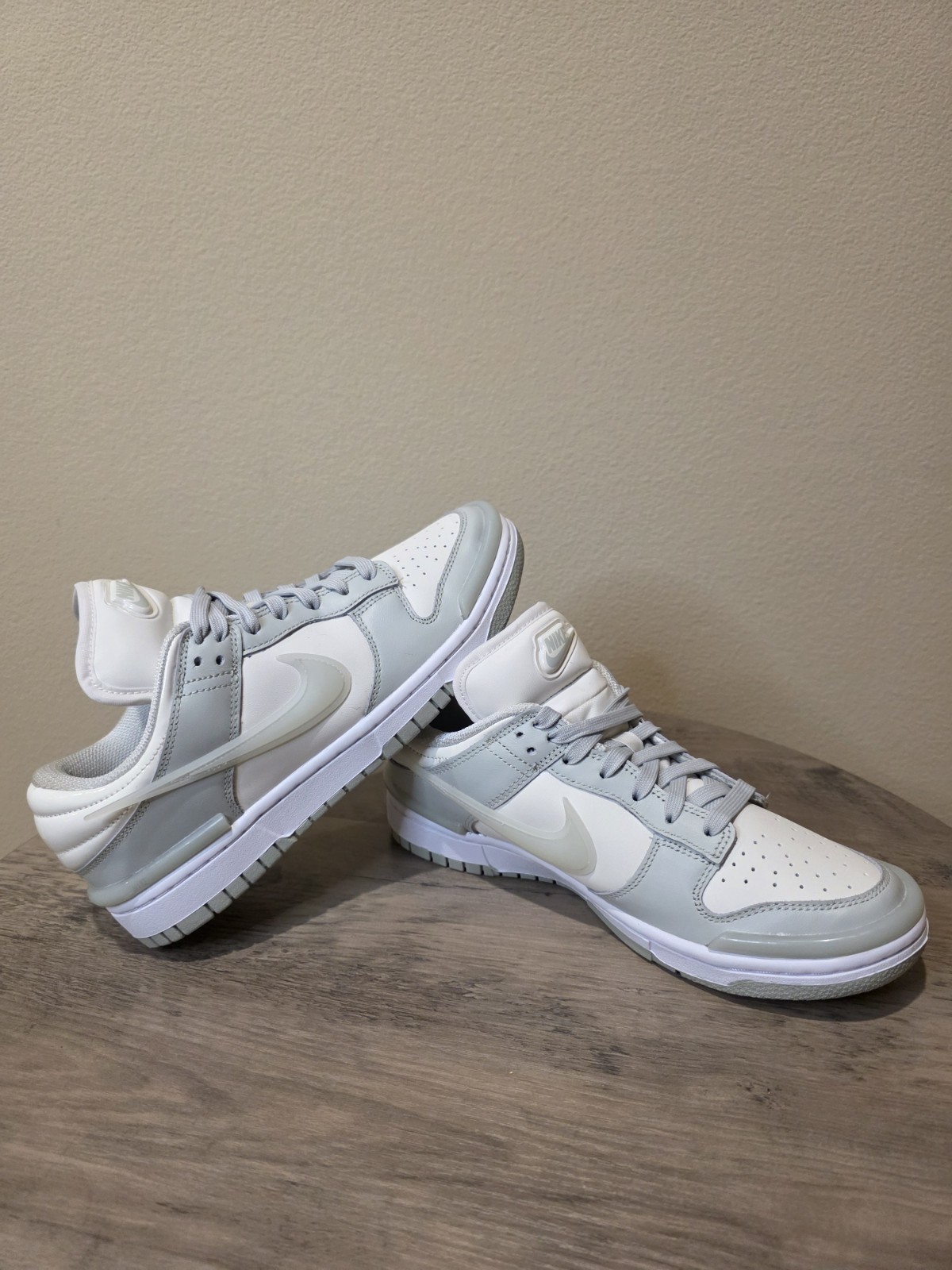 Nike Women's Dunk Low Twist Light Silver Women Casual Shoes Size 8.5 /DZ2794-004