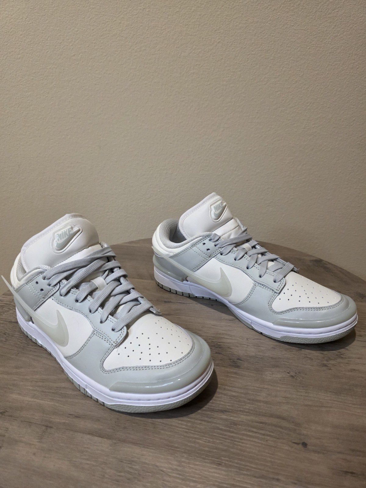 Nike Women's Dunk Low Twist Light Silver Women Casual Shoes Size 8.5 /DZ2794-004 - Image 3