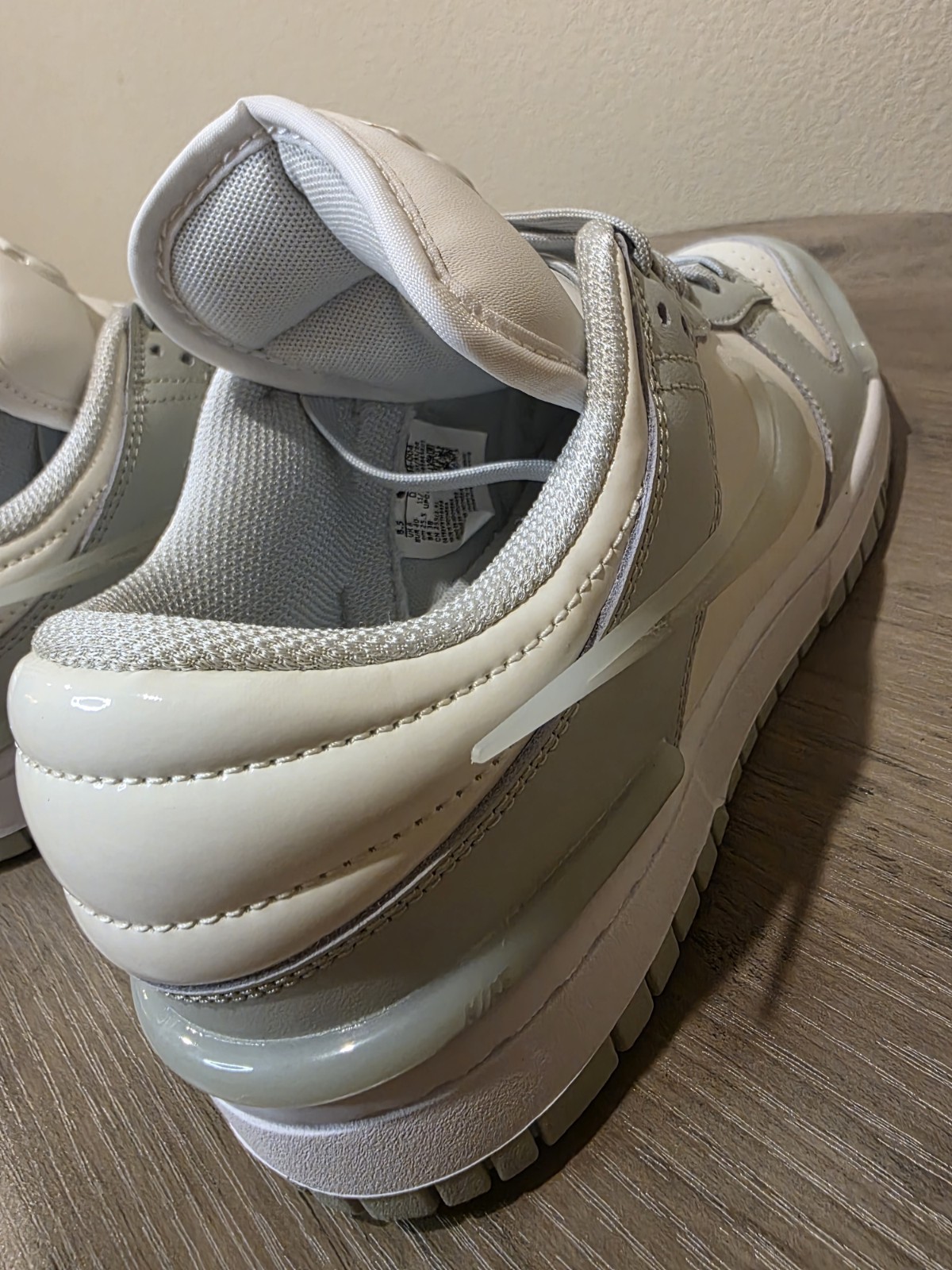 Nike Women's Dunk Low Twist Light Silver Women Casual Shoes Size 8.5 /DZ2794-004 - Image 9