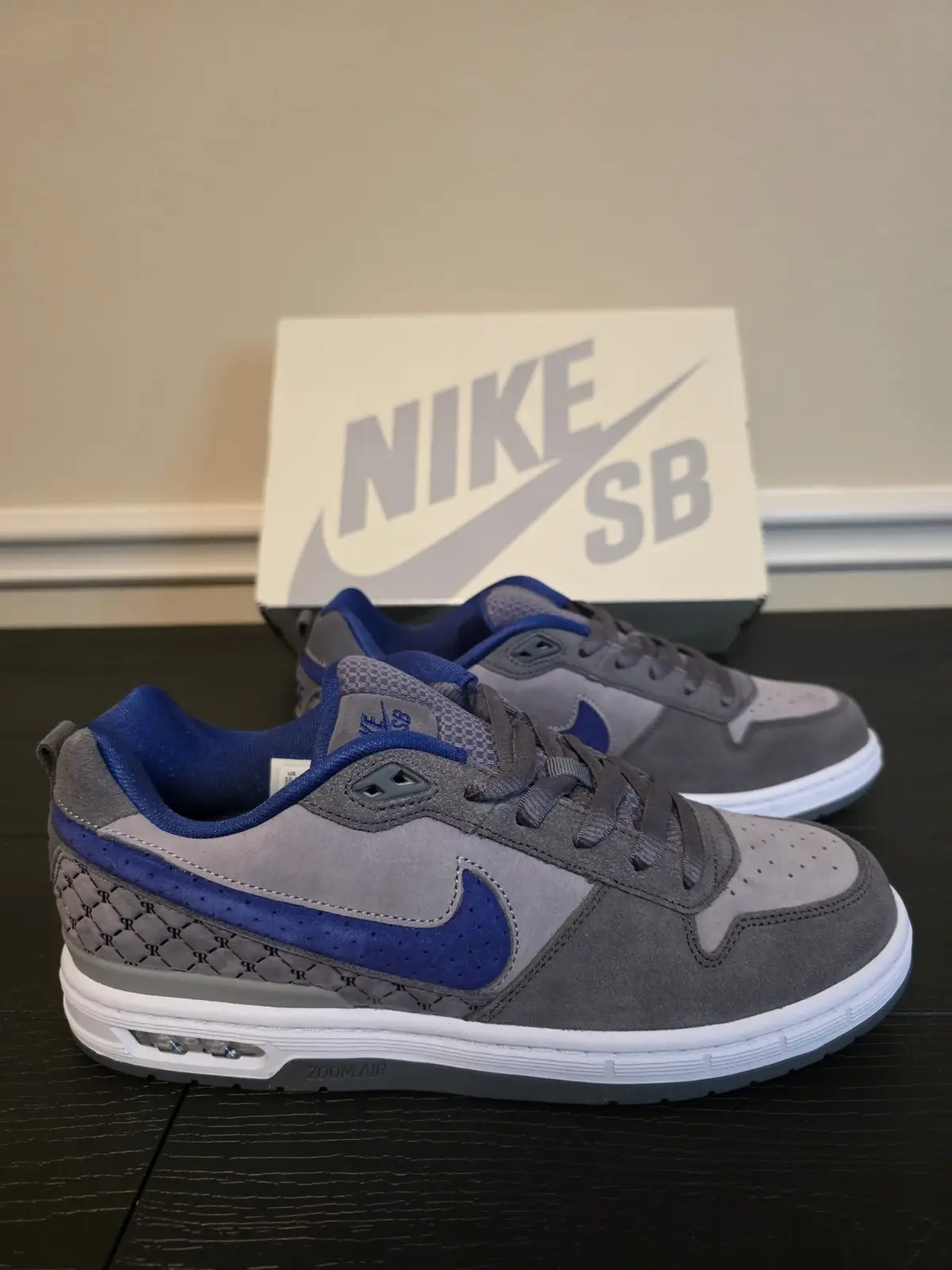 Nike SB Paul Rodriguez Zoom Air Low Dodgers Blue/Grey IU7835 001 Men's 11.5 - Image 5