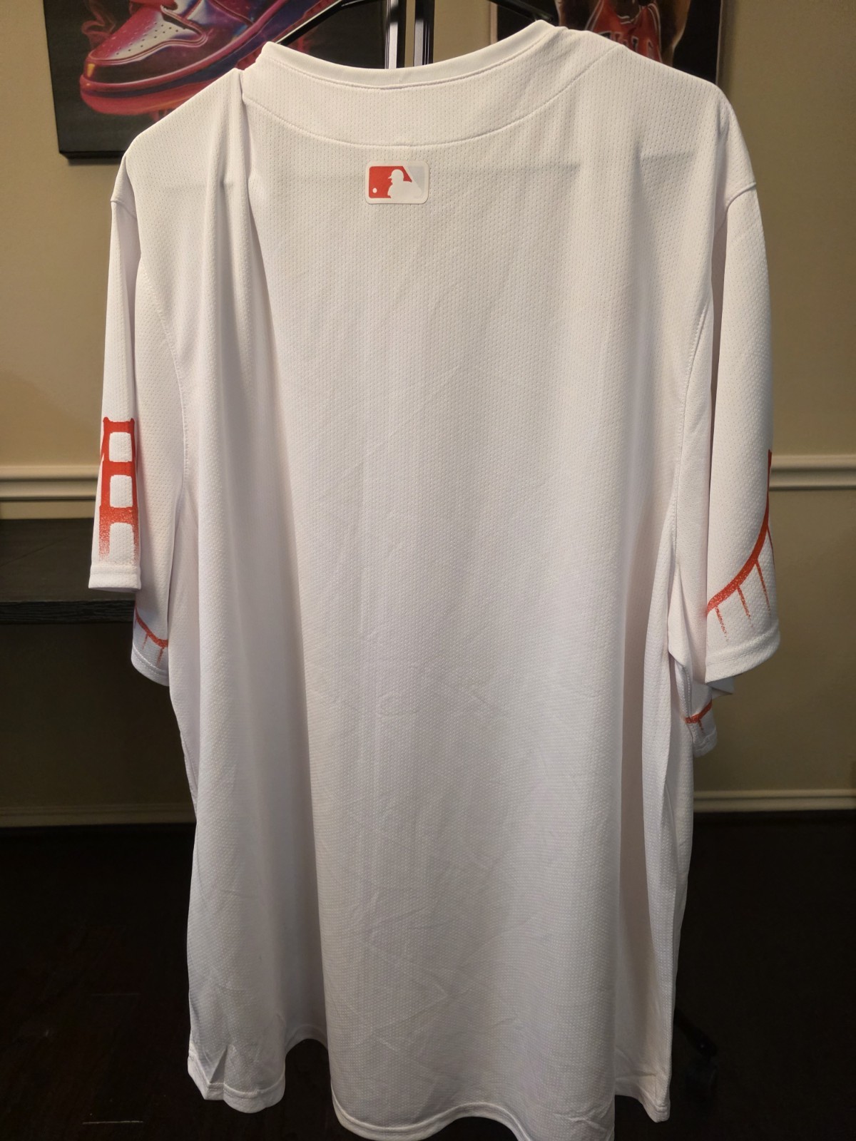 Nike San Francisco Giants City Connect MLB Baseball Jersey White/Orange Size XXL - Image 2