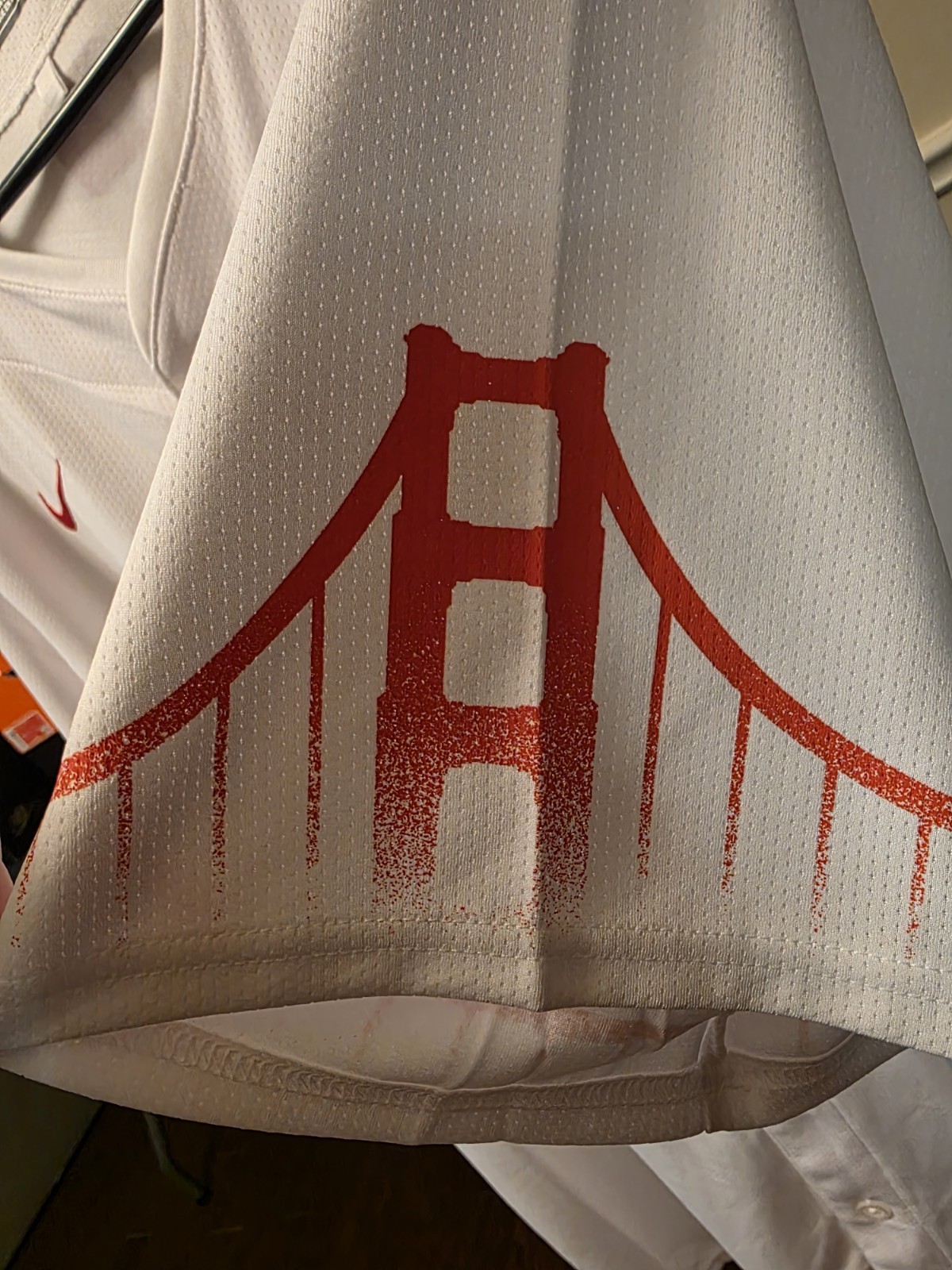 Nike San Francisco Giants City Connect MLB Baseball Jersey White/Orange Size XXL - Image 5