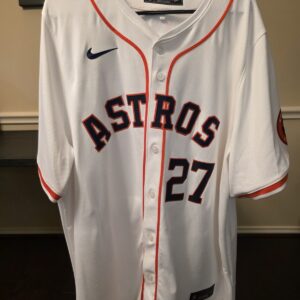 Nike Houston Astros MLB Baseball Jersey White Jose Altuve #27 Size 2XL