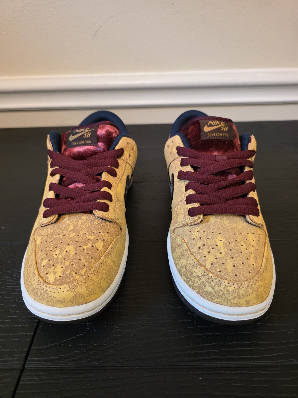 Nike SB Dunk Low Pro Celestial Gold/Black Skate Shoes FZ1278 200 Men's US 7.5 - Image 2