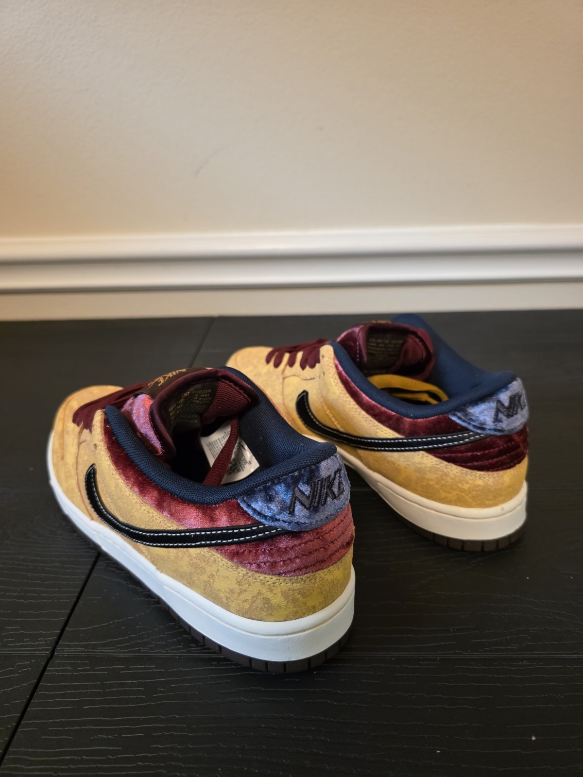 Nike SB Dunk Low Pro Celestial Gold/Black Skate Shoes FZ1278 200 Men's US 7.5 - Image 10