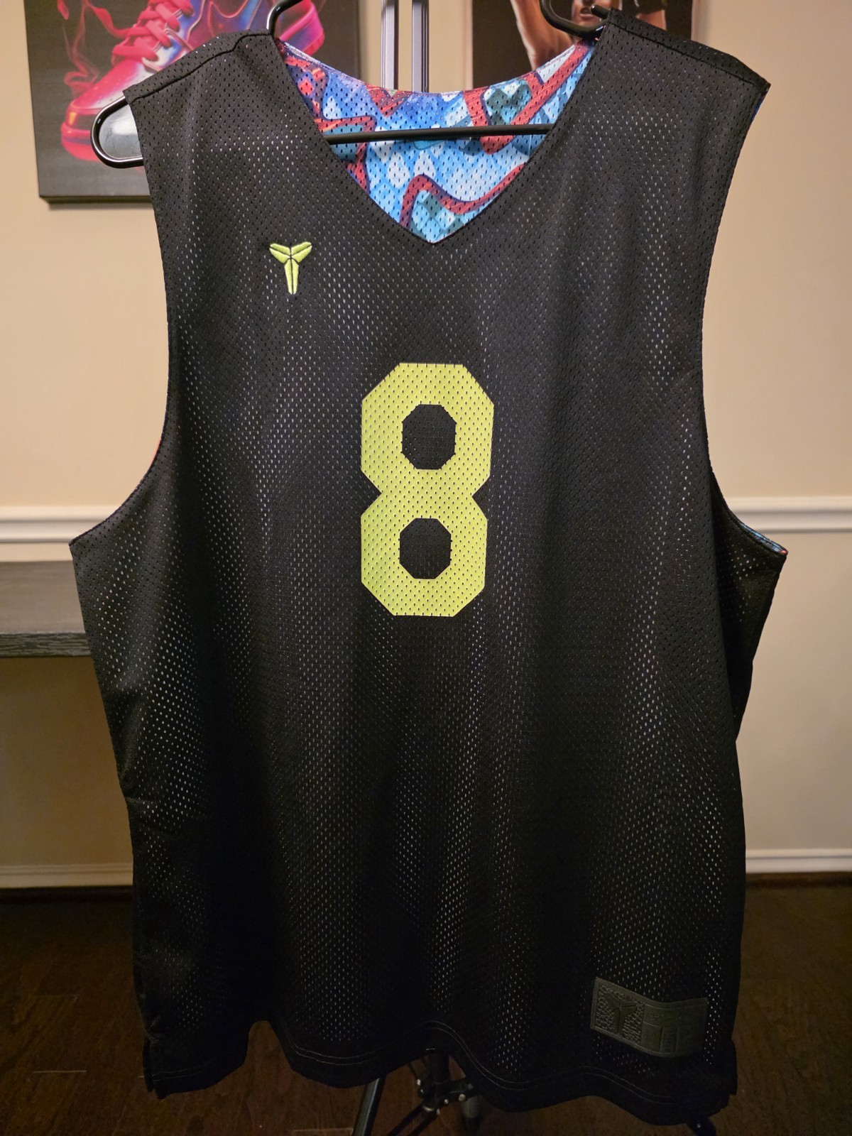Nike Kobe Bryant Mamba Reversible Basketball Jersey Tank Top Size Medium