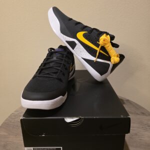 Nike Kobe IX Elite Low EM Protro TB Black University Gold IH1401-002 Men Size 13