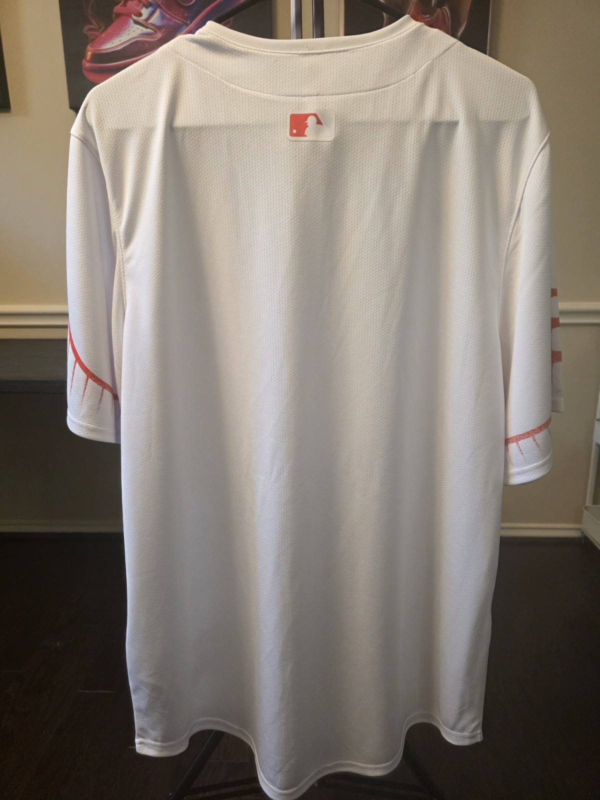 Nike San Francisco Giants City Connect MLB Baseball Jersey White/Orange Size L - Image 2