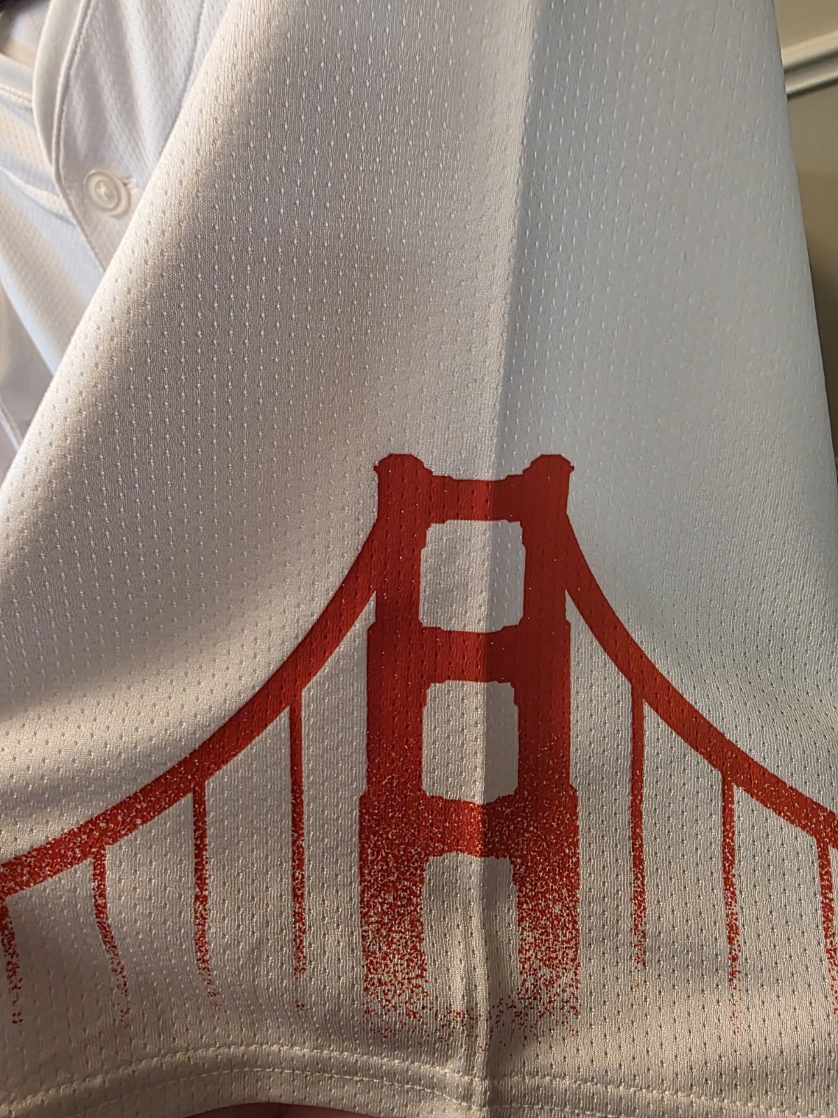 Nike San Francisco Giants City Connect MLB Baseball Jersey White/Orange Size L - Image 5