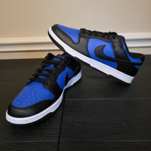 Nike Dunk Low Retro Hyper Royal/Black/White Men's Size 10/ HF5441-401