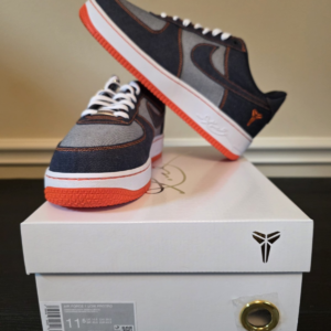 Nike Air Force 1 Low Kobe Bryant Denim Obsidian/Orange/White IM1980-400