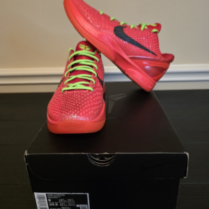 Nike Kobe 6 Protro Reverse Grinch Bright Crimson/Black Electric Green FV4921-600
