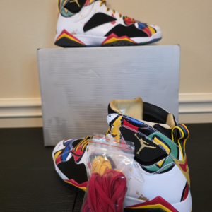 Jordan Air Jordan 7 Retro "Miro" BB High Top Lace Up Men's Size 11 IQ6573-100