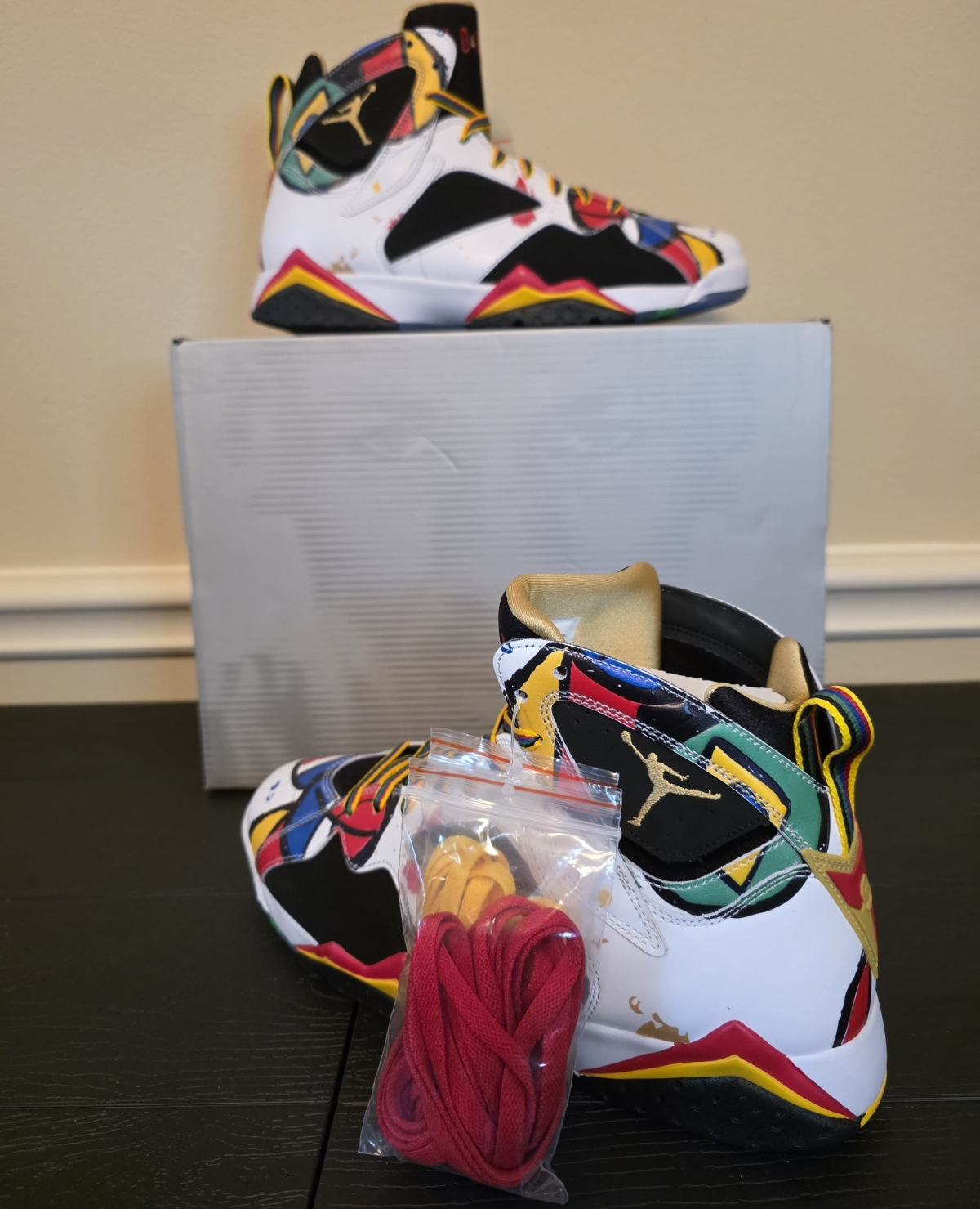 Jordan Air Jordan 7 Retro "Miro" BB High Top Lace Up Men's Size 11 IQ6573-100