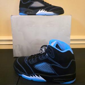 Jordan Air Jordan 5 Retro Black Carolina/UNC Black/Univ Blue-White DD0587-008