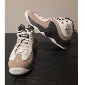 Nike Air Penny 2 Mid Top Leather Sneakers Baroque Brown FB8885-100