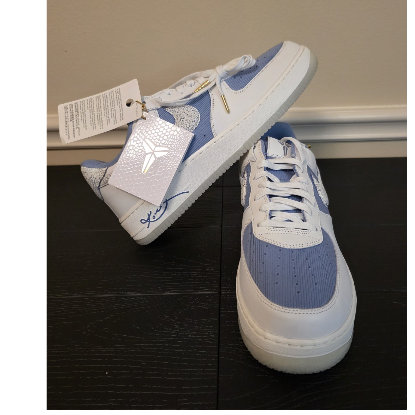 Nike Air Force 1 Protro Low Kobe Bryant City Of Champions IM0583-400 Blue Men's