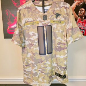Nike Atlanta Falcons Julio Jones #11 Salute To Service Camo Jersey Men's Size M
