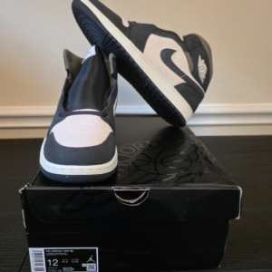 Jordan Air Jordan 1 Mid Off Noir Medium Olive Nubuck Mid Top HV4091-102