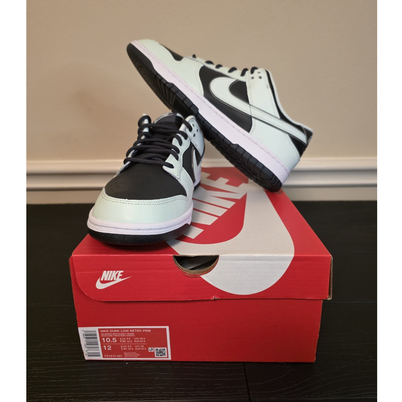 Nike Dunk Low Retro PRM Barely Green Men's Sneakers FZ1670-001