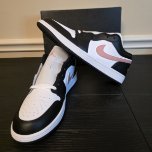 Jordan Air Jordan 1 Low Black Rust Pink Black/White/Rust Pink 553558-165