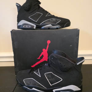 Jordan Air Jordan 6 Retro Cap And Gown Black/Reflect Silver Sneakers IR2266-010