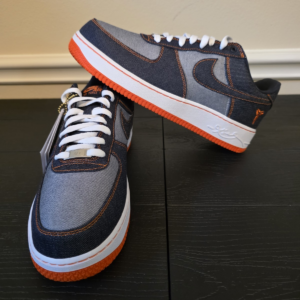 Nike Kobe Bryant x Air Force 1 Low Denim Obsidian/Orange/White 2026 IM1980-400