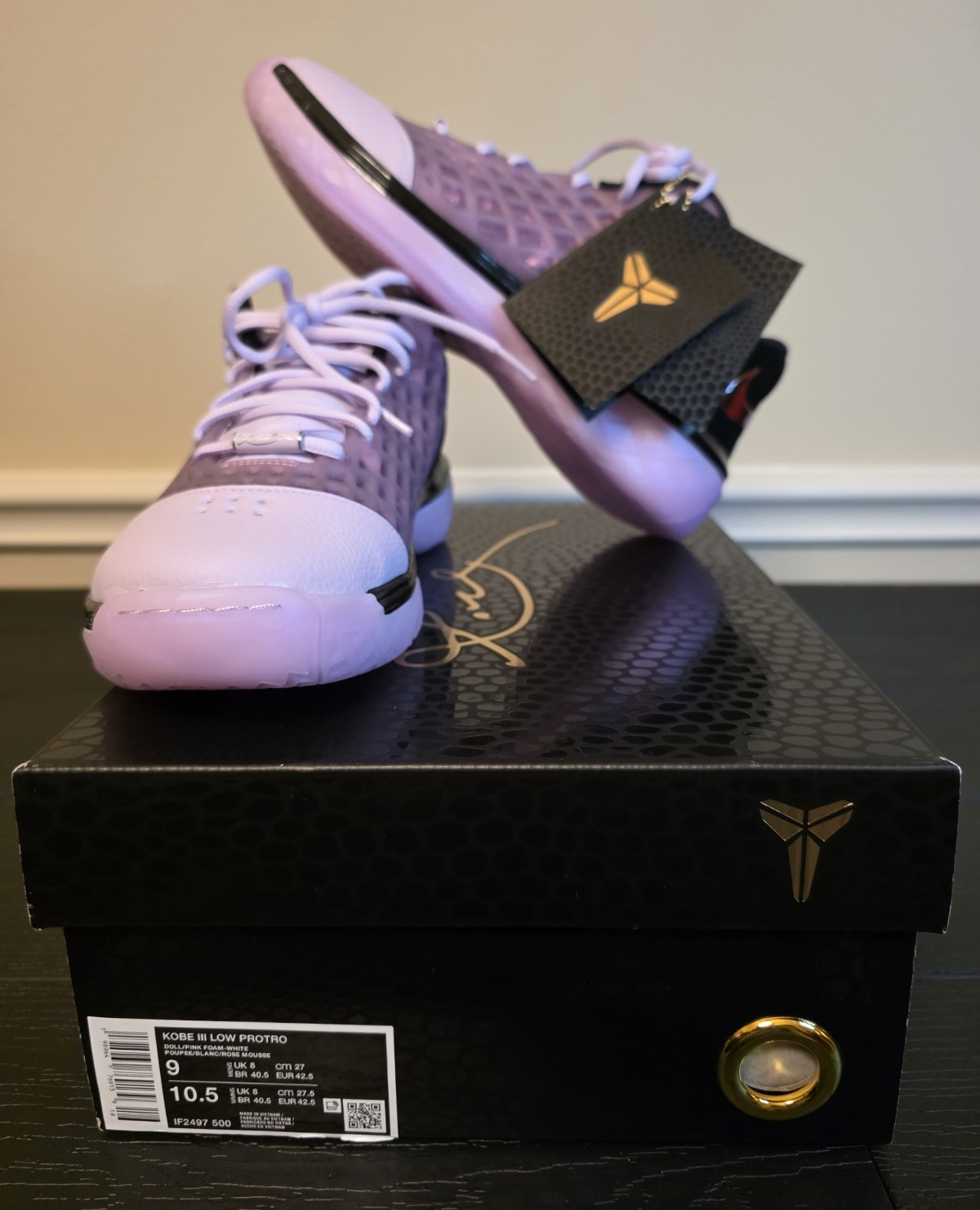 Nike Kobe 3 Protro Low Mamba Magic Pink/Purple IF2497-500