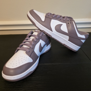 Nike Dunk Low Retro Taupe Grey/White Men's Low Top Leather Lace-Up DV0833-112