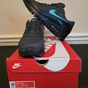 Nike Air Max 90 Tiffany Men’s Low Top Leather Cushioned Sneakers IF0670-002
