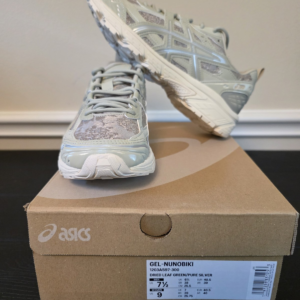 ASICS GEL-NUNOBIKI Dried Leaf Green/Pure Silver Men's 1203A597-300