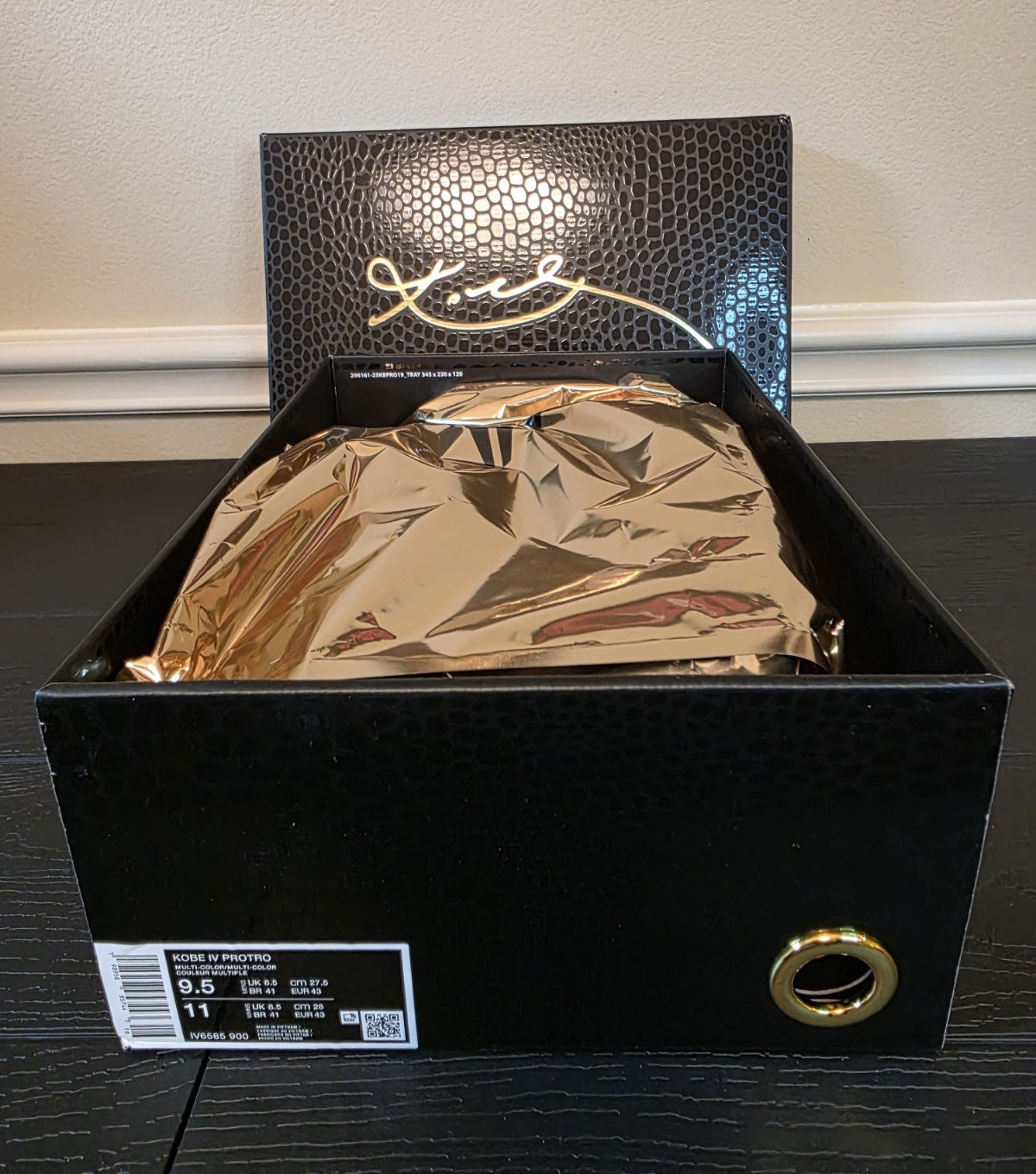 Nike Kobe IV Protro Draft Day Pack Unopened Mens Size 9.5 Style Code IV6585 900