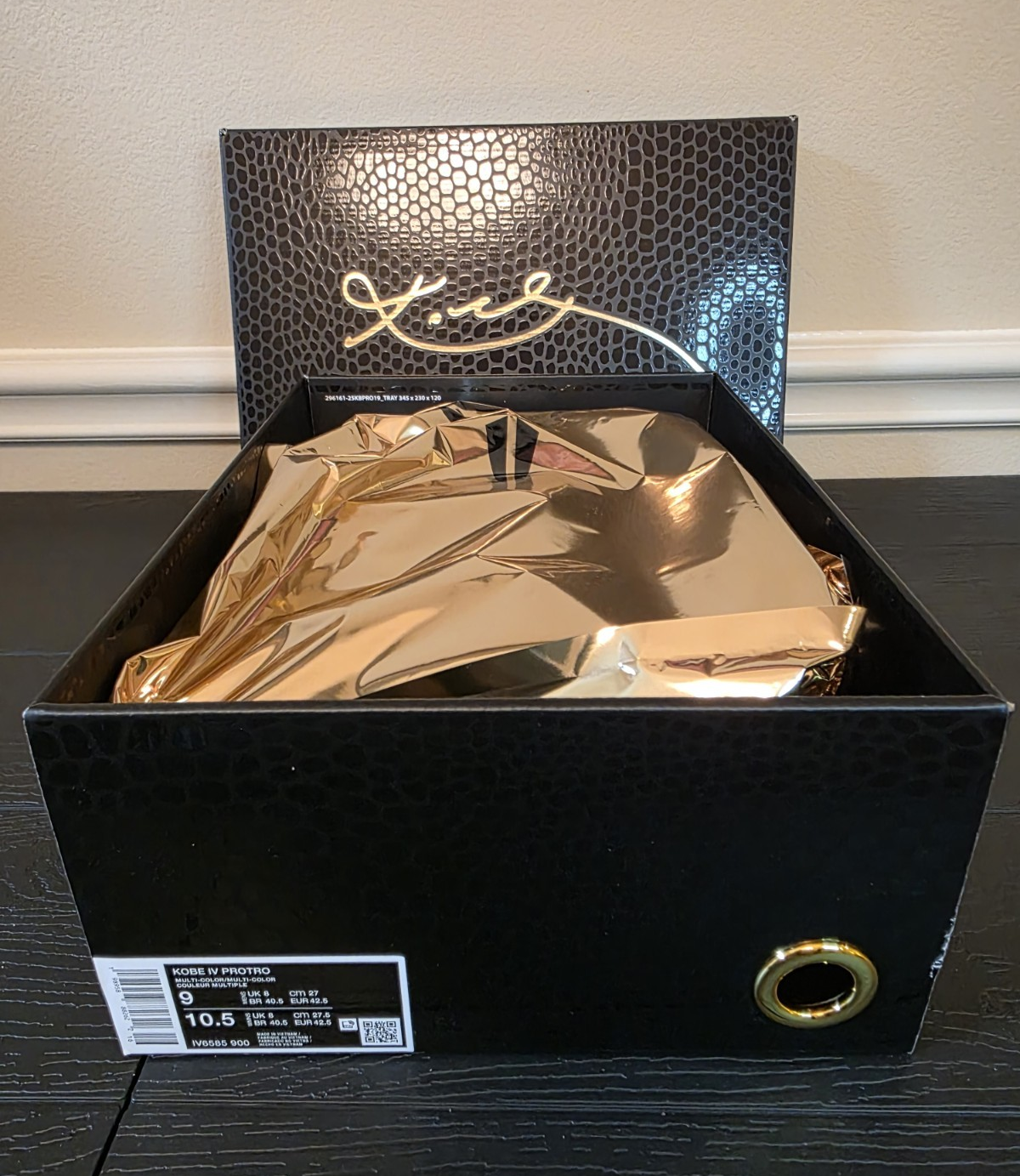 Nike Kobe IV Protro Draft Day Pack Unopened Men's Size 9 Style Code IV6585 900