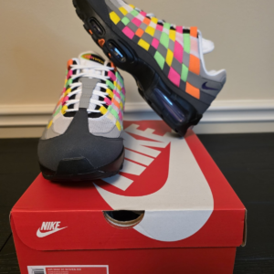 Nike Air Max 95 Woven BB Multicolor/Gray/Black/White Men's Sneakers IB3695 100