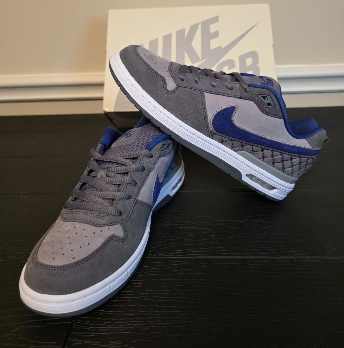 Nike SB Paul Rodriguez Zoom Air Low Dodgers Blue/Grey IU7835 001 Men's 11