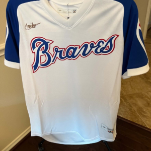 Nike Cooperstown Atlanta Braves #35 Baseball Jersey Men’s M
