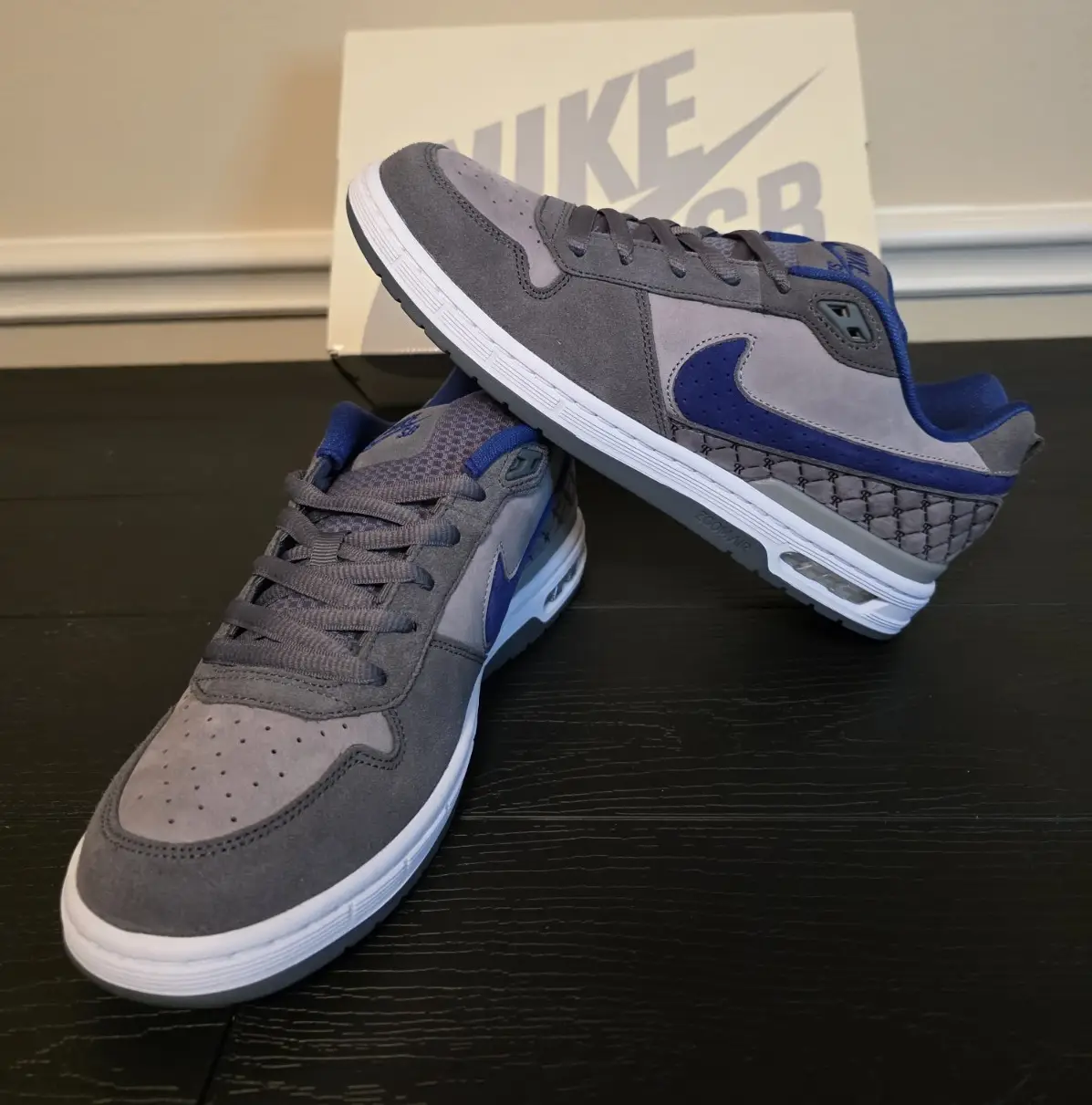 Nike SB Paul Rodriguez Zoom Air Low Dodgers Blue/Grey IU7835 001 Men's 11.5